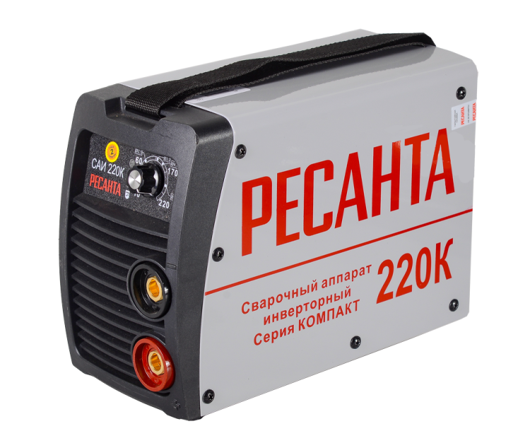 Сварочный аппарат инверторный Ресанта САИ 220К (компакт) в Рязани