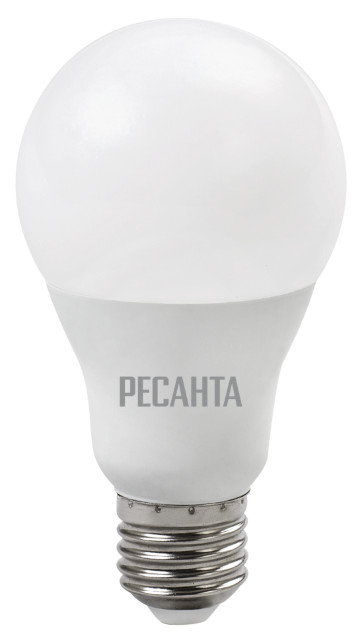 Лампа светодиодная РЕСАНТА LL-R-A65-15W-230-4K-E27 в Рязани
